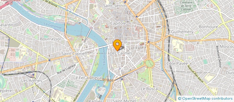 localisation de l'entreprise MADAME MARIE BRUYERE à TOULOUSE