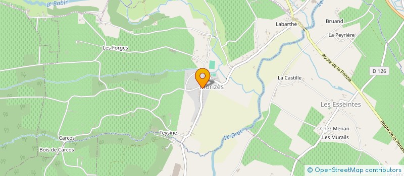 localisation de l'entreprise MADAME MARIE BUCHET à LOUPIAC-DE-LA-REOLE
