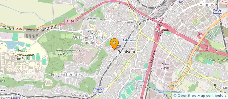 localisation de l'entreprise MADAME MARIE BUCLON à PALAISEAU