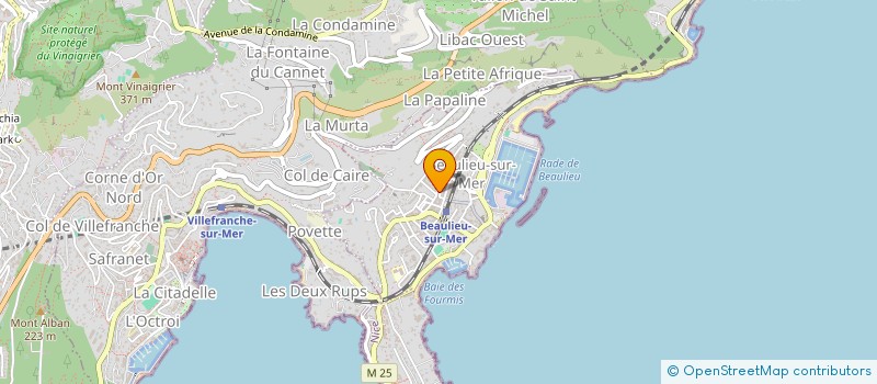 localisation de l'entreprise MADAME MARIE BUGA à BEAULIEU-SUR-MER