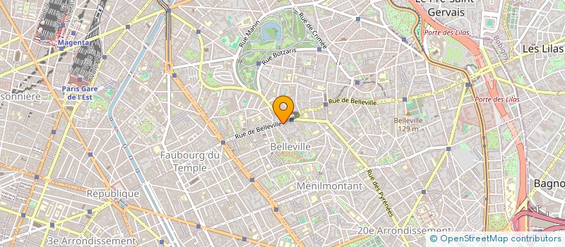 localisation de l'entreprise MADAME MARIE BUGUET  PARIS