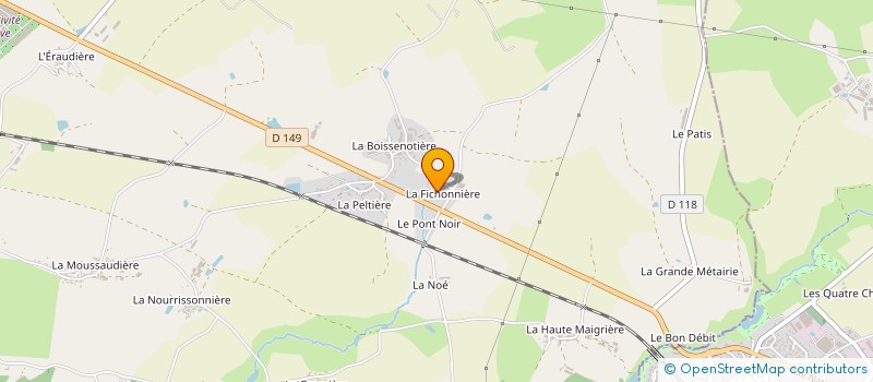 localisation de l'entreprise MADAME MARIE BUISSON  BOUSSAY