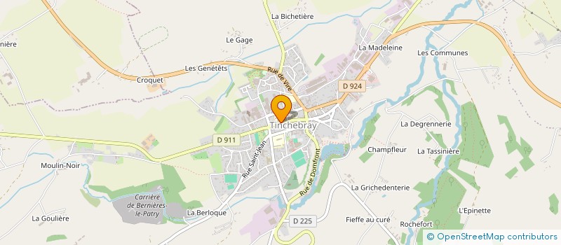 localisation de l'entreprise MADAME MARIE BUNEL à TINCHEBRAY-BOCAGE