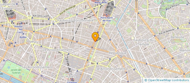 localisation de l'entreprise MADAME MARIE BUQUET à PARIS