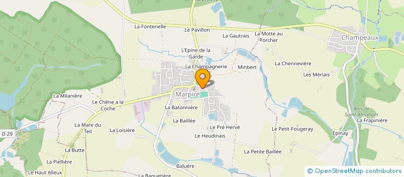 localisation de l'entreprise MADAME MARIE BUREL  MARPIRE