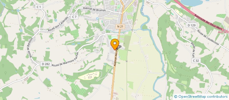 localisation de l'entreprise MADAME MARIE BURET  LAYRAC