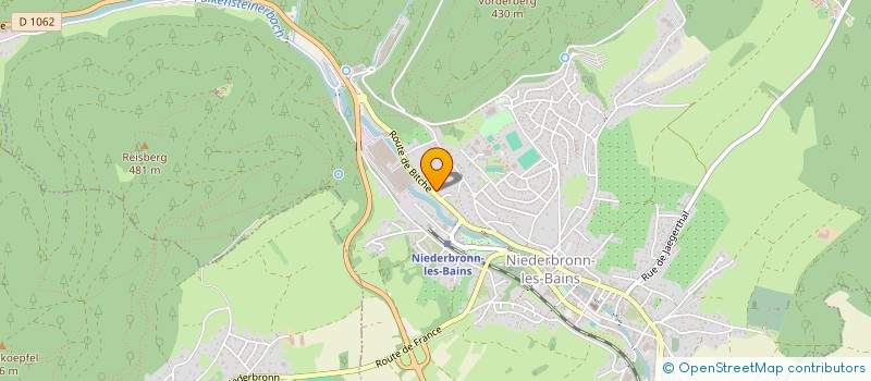 localisation de l'entreprise MADAME MARIE BURETTE  NIEDERBRONN-LES-BAINS