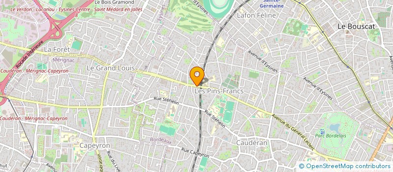 localisation de l'entreprise MADAME MARIE BURGARD  BORDEAUX