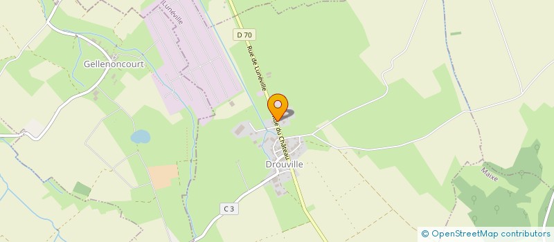 localisation de l'entreprise MADAME MARIE BURTIN  DROUVILLE