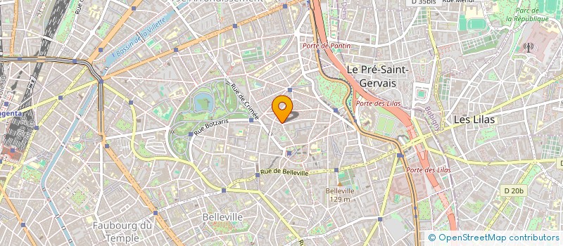 localisation de l'entreprise MADAME MARIE BUSSON  PARIS