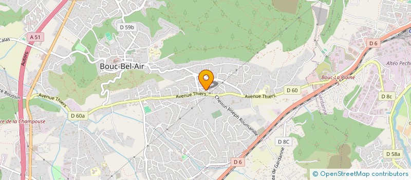 localisation de l'entreprise MADAME MARIE BUSSOTTI à BOUC-BEL-AIR