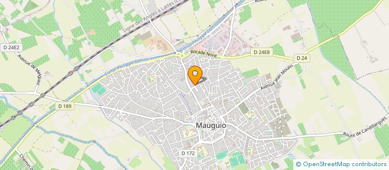 localisation de l'entreprise MADAME MARIE BUSSY  MAUGUIO