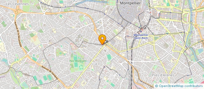localisation de l'entreprise MADAME MARIE BUTIN à MONTPELLIER