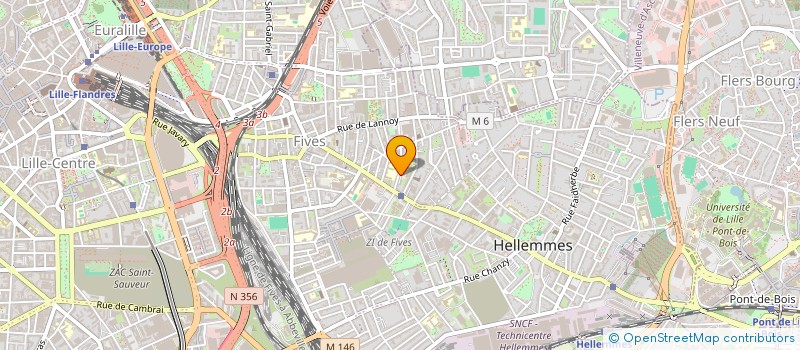 localisation de l'entreprise MADAME MARIE BUTTITTA  LILLE