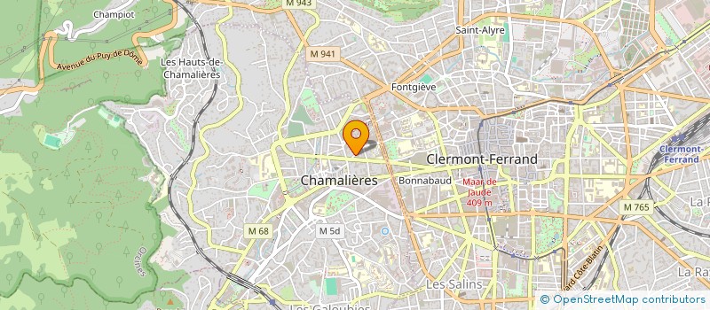 localisation de l'entreprise MADAME MARIE CABANAS à CHAMALIERES