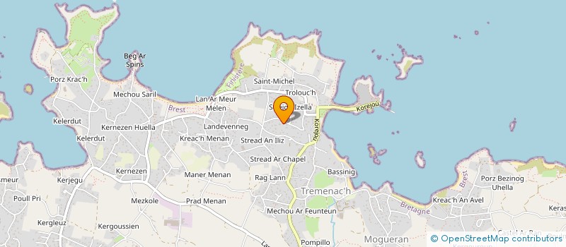 localisation de l'entreprise MADAME MARIE CABON  PLOUGUERNEAU