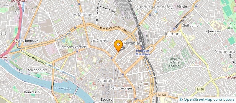 localisation de l'entreprise MADAME MARIE CACHENAUT à TOULOUSE