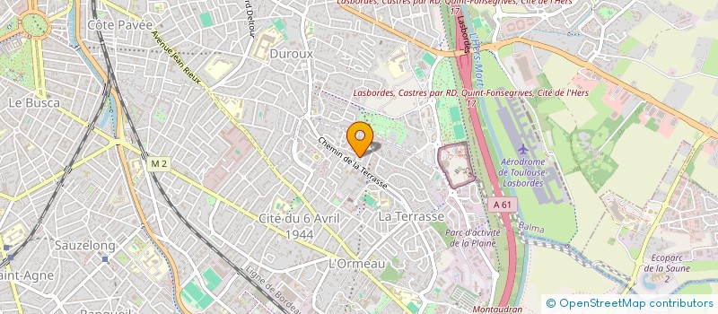 localisation de l'entreprise MADAME MARIE CADET à TOULOUSE