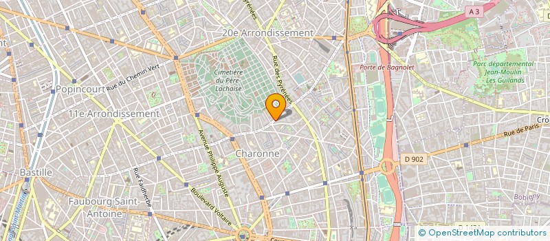 localisation de l'entreprise MADAME MARIE-CALIRE CORDONNIER  PARIS