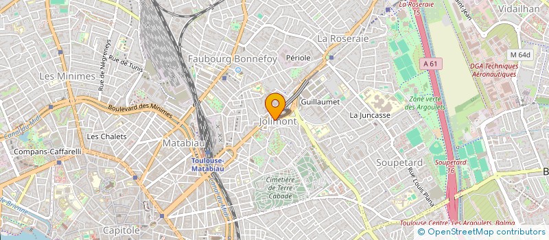 localisation de l'entreprise MADAME MARIE CAMARA à TOULOUSE