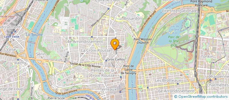 localisation de l'entreprise MADAME MARIE CAMDESSANCHE  LYON