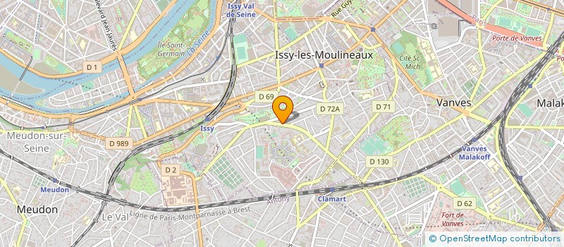 localisation de l'entreprise MADAME MARIE-CAMILLE CHAMBOUNAUD à ISSY-LES-MOULINEAUX