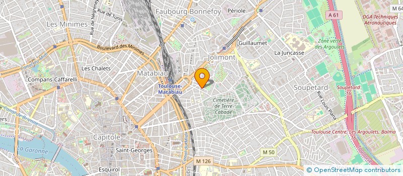 localisation de l'entreprise MADAME MARIE-CAMILLE JULIEN à TOULOUSE