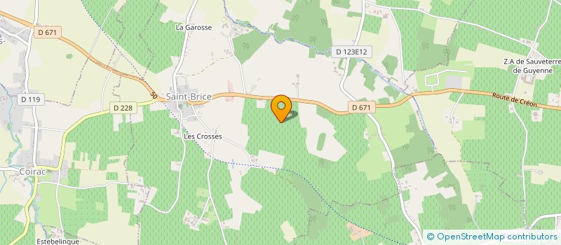 localisation de l'entreprise MADAME MARIE-CAMILLE PONS à SAINT-BRICE