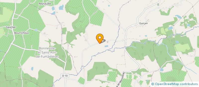 localisation de l'entreprise MADAME MARIE CAMILLE TROGAN  SAINT-VIVIEN