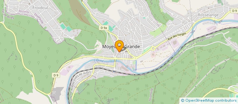 localisation de l'entreprise MADAME MARIE CAMPOLI  MOYEUVRE-GRANDE