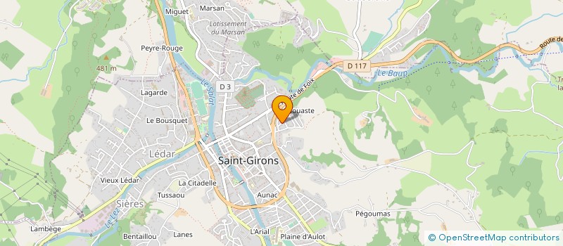 localisation de l'entreprise MADAME MARIE CAMPOURCI à SAINT-GIRONS
