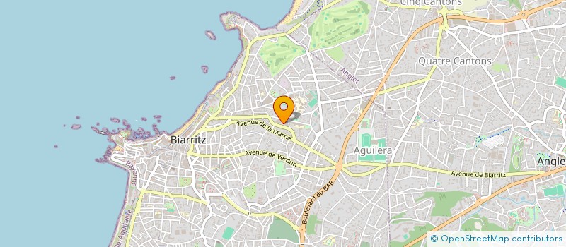 localisation de l'entreprise MADAME MARIE CAMPS à BIARRITZ