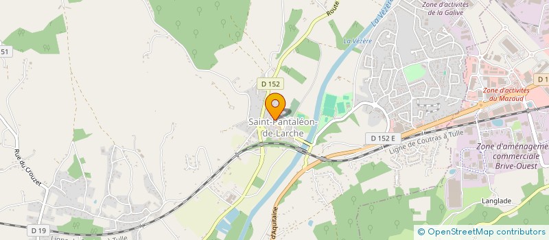 localisation de l'entreprise MADAME MARIE CAMUS  SAINT-PANTALEON-DE-LARCHE