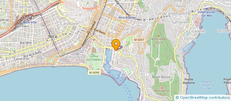 localisation de l'entreprise MADAME MARIE CAMUSAT à NICE