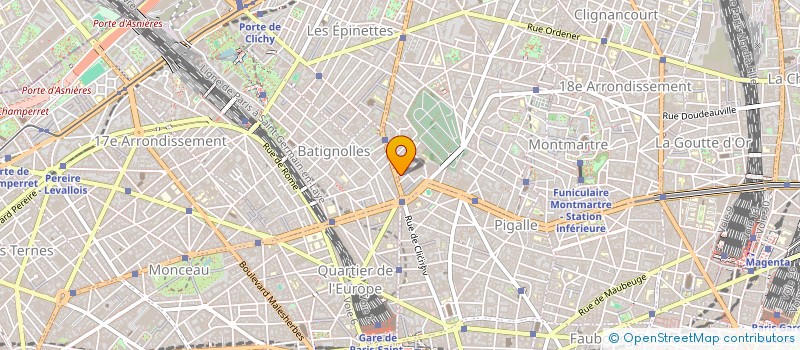 localisation de l'entreprise MADAME MARIE CANADAS DA LUZ  PARIS