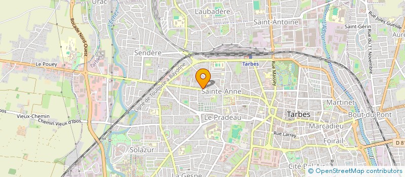 localisation de l'entreprise MADAME MARIE CANCIAN à TARBES
