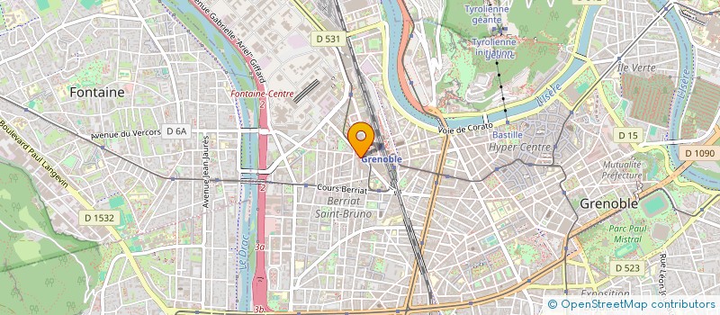 localisation de l'entreprise MADAME MARIE CANTELE à GRENOBLE