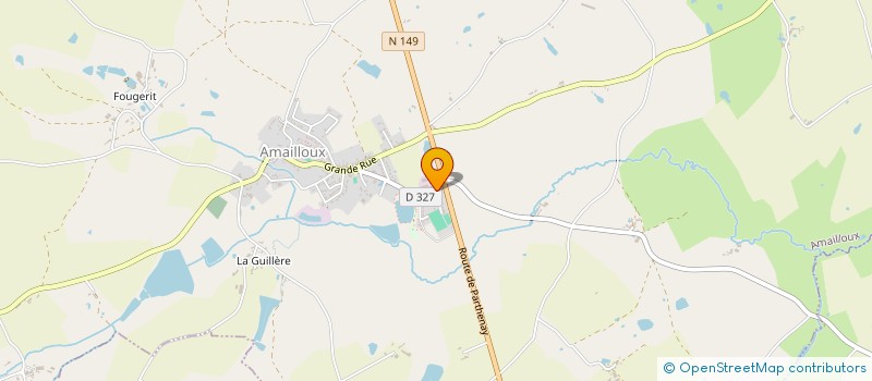 localisation de l'entreprise MADAME MARIE CANTET  AMAILLOUX