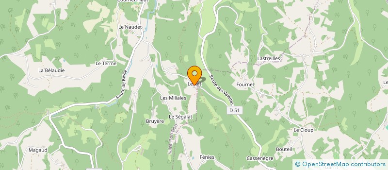 localisation de l'entreprise MADAME MARIE CARBONNIERES  GRIVES