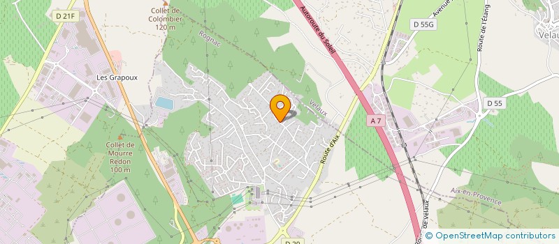 localisation de l'entreprise MADAME MARIE CARCEA  ROGNAC