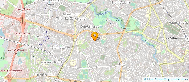 localisation de l'entreprise MADAME MARIE CARER  NANTES