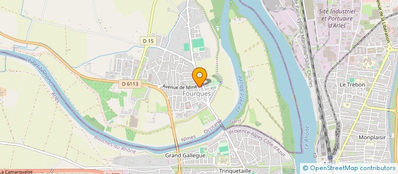 localisation de l'entreprise MADAME MARIE CARETTE  FOURQUES