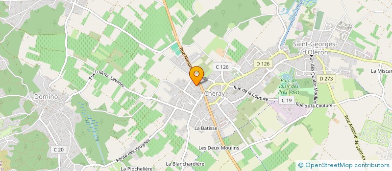 localisation de l'entreprise MADAME MARIE CARGOET  SAINT-GEORGES-D'OLERON