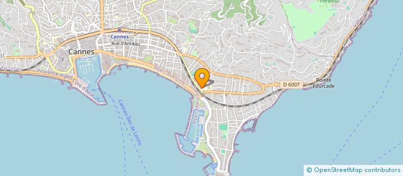 localisation de l'entreprise MADAME MARIE CARLE à CANNES