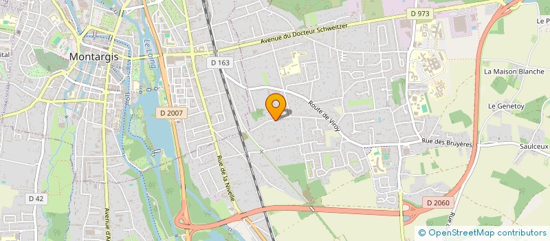 localisation de l'entreprise MADAME MARIE CARLIER  AMILLY