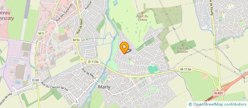 localisation de l'entreprise MADAME MARIE CARME  MARLY