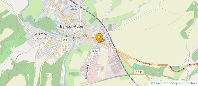 localisation de l'entreprise MADAME MARIE-CARMEN SECO DE HERRERA  BAR-SUR-AUBE