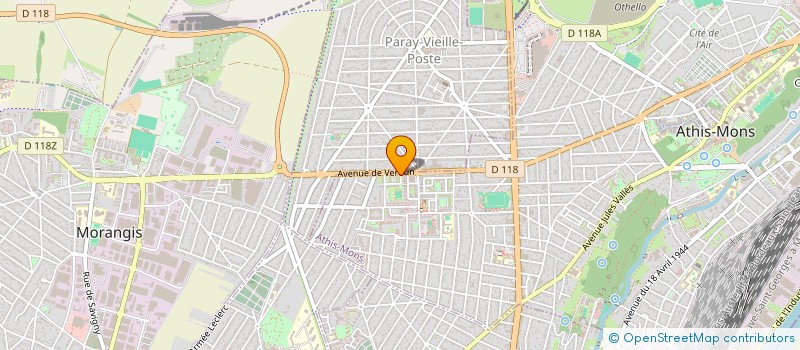 localisation de l'entreprise MADAME MARIE-CARMEN VALSAINT  ATHIS-MONS