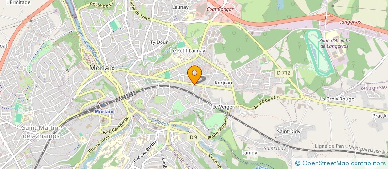 localisation de l'entreprise MADAME MARIE CARNELUTTI à MORLAIX