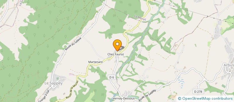 localisation de l'entreprise MADAME MARIE CARNEVALE  LE SAPPEY